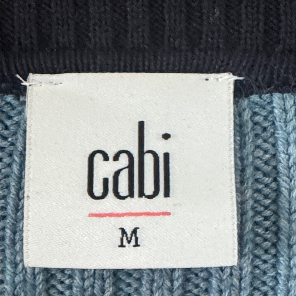 CAbi 3703 Turn Back‎ Color-block Cardigan Size Medium - Picture 6 of 11